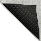 Machine Washable Indoor/ Outdoor Chantille Modern Abstract Rug