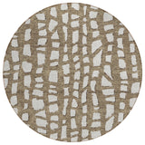 Machine Washable Indoor/ Outdoor Chantille Modern Abstract Rug