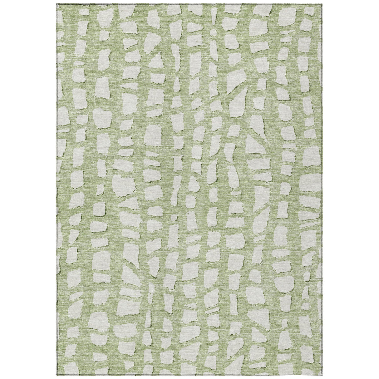 Machine Washable Indoor/ Outdoor Chantille Modern Abstract Rug
