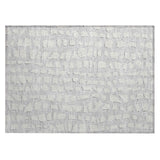 Machine Washable Indoor/ Outdoor Chantille Modern Abstract Rug