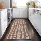 Machine Washable Indoor/ Outdoor Chantille Modern Abstract Rug