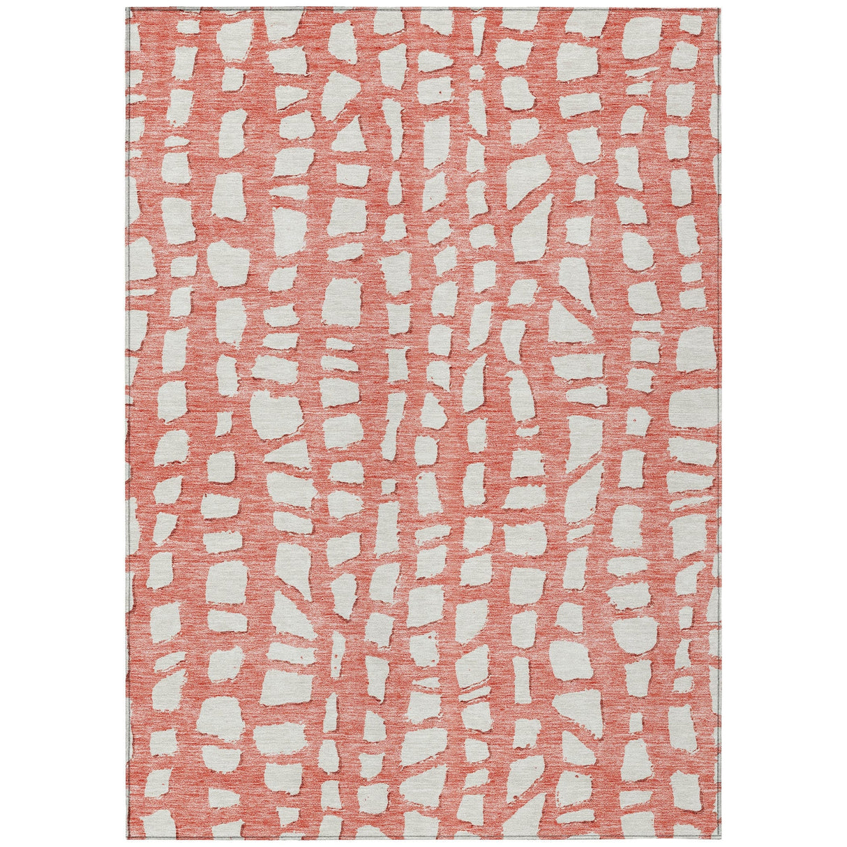 Machine Washable Indoor/ Outdoor Chantille Modern Abstract Rug