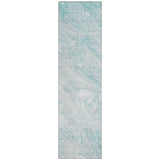 Machine Washable Indoor/ Outdoor Chantille Modern Abstract Rug