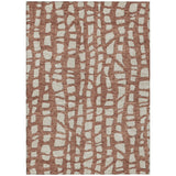 Machine Washable Indoor/ Outdoor Chantille Modern Abstract Rug