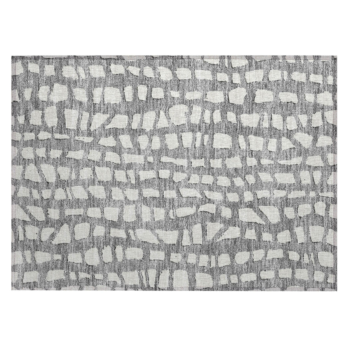 Machine Washable Indoor/ Outdoor Chantille Modern Abstract Rug