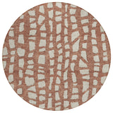 Machine Washable Indoor/ Outdoor Chantille Modern Abstract Rug