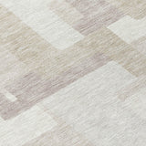 Machine Washable Indoor/ Outdoor Chantille Modern Blocks Rug