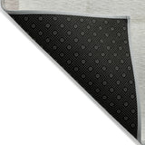 Machine Washable Indoor/ Outdoor Chantille Modern Blocks Rug