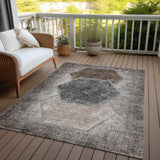 Machine Washable Indoor/ Outdoor Chantille Modern Boho Rug