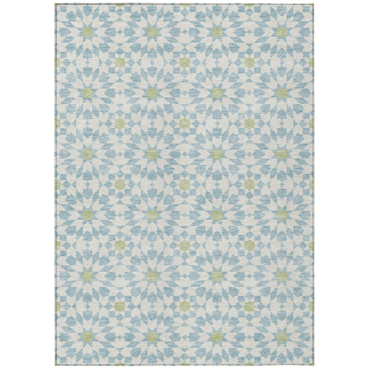 Machine Washable Indoor/ Outdoor Chantille Modern Boho Rug
