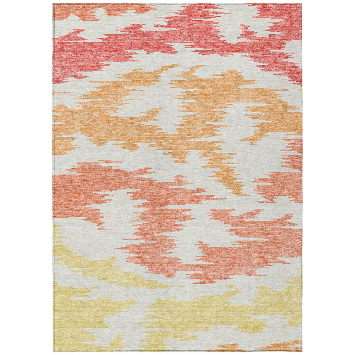 Machine Washable Indoor/ Outdoor Chantille Modern Boho Rug