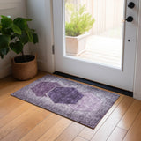 Machine Washable Indoor/ Outdoor Chantille Modern Boho Rug