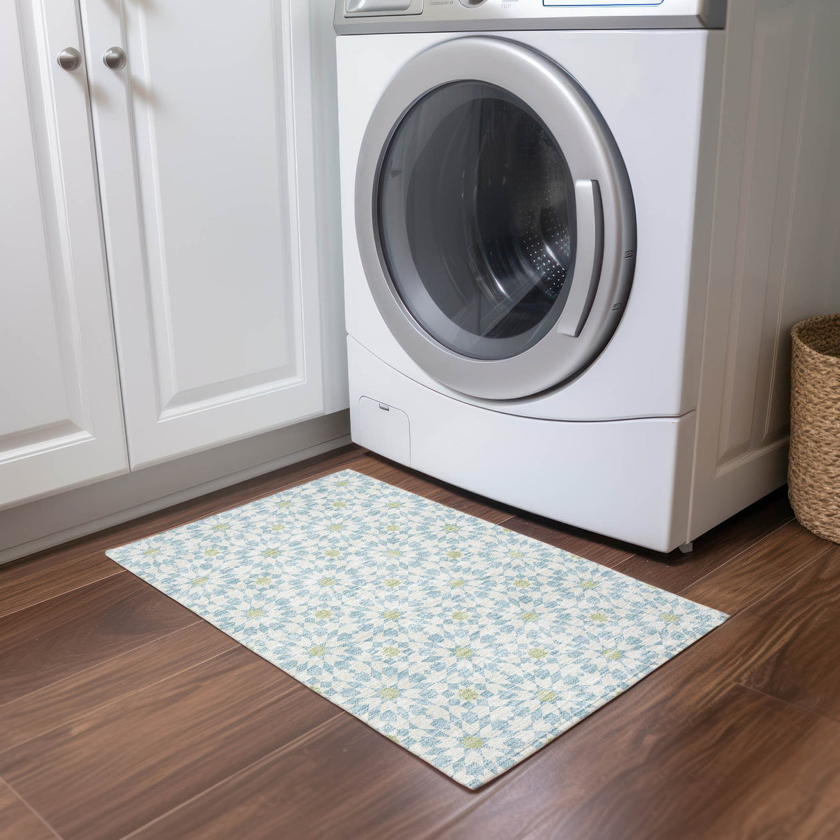Machine Washable Indoor/ Outdoor Chantille Modern Boho Rug