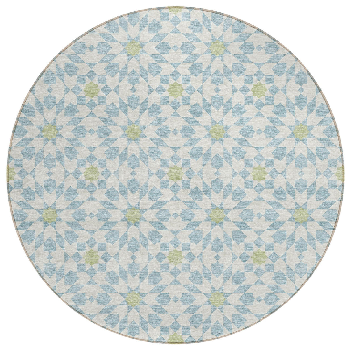 Machine Washable Indoor/ Outdoor Chantille Modern Boho Rug