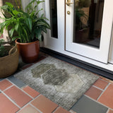 Machine Washable Indoor/ Outdoor Chantille Modern Boho Rug
