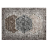 Machine Washable Indoor/ Outdoor Chantille Modern Boho Rug