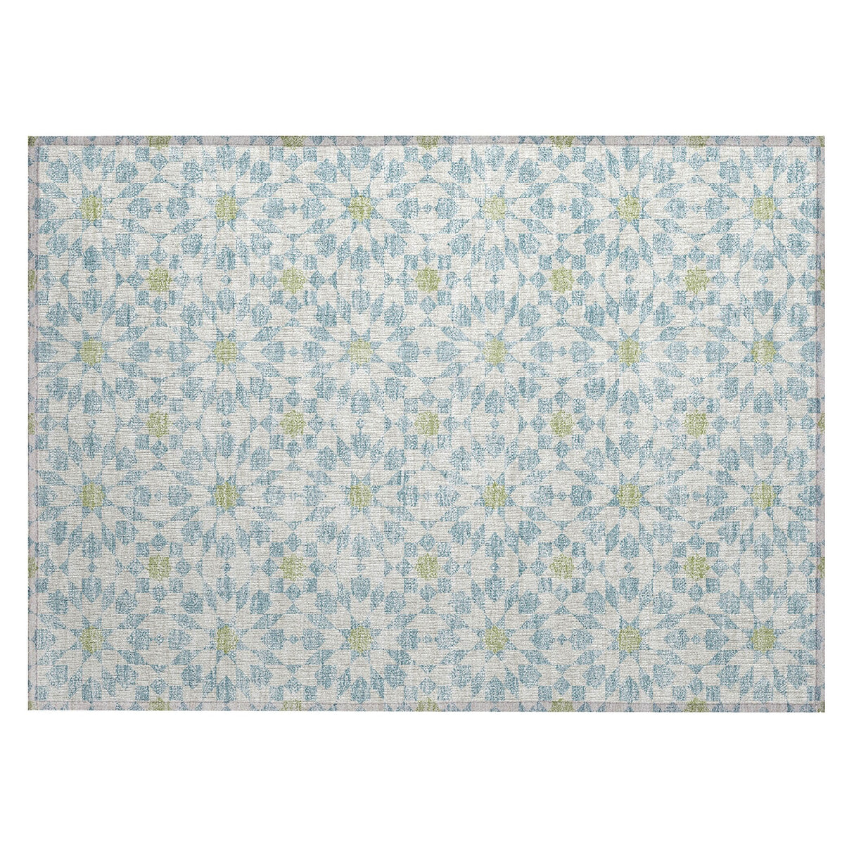Machine Washable Indoor/ Outdoor Chantille Modern Boho Rug
