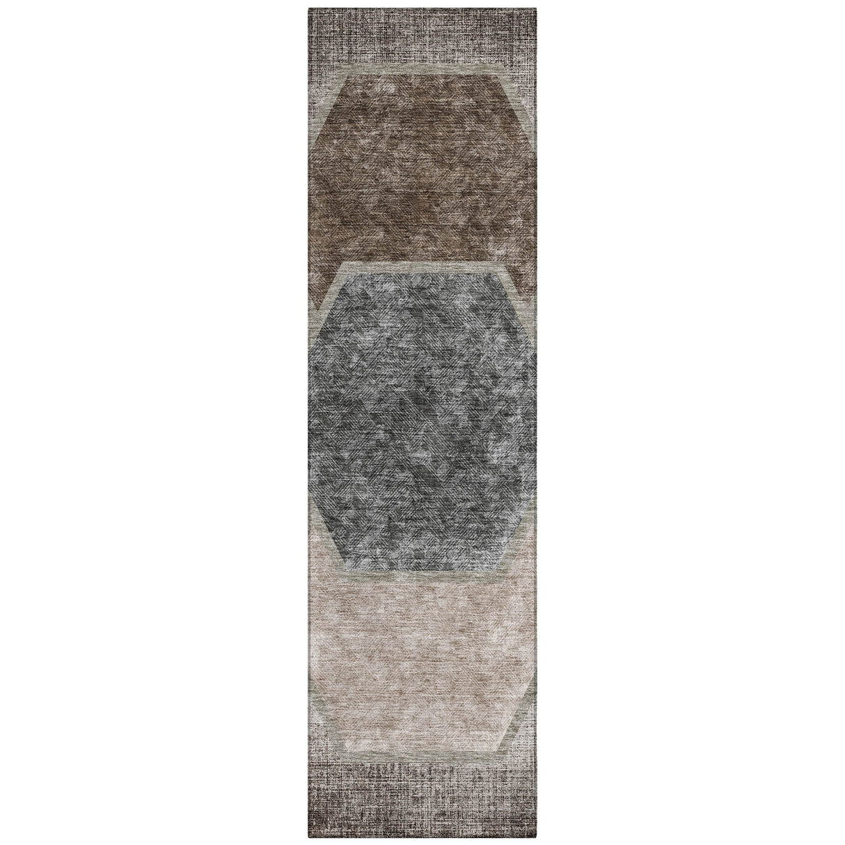 Machine Washable Indoor/ Outdoor Chantille Modern Boho Rug