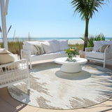 Machine Washable Indoor/ Outdoor Chantille Modern Boho Rug