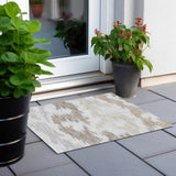 Machine Washable Indoor/ Outdoor Chantille Modern Boho Rug