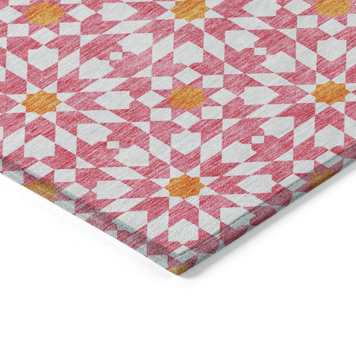 Machine Washable Indoor/ Outdoor Chantille Modern Boho Rug