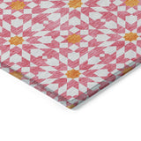 Machine Washable Indoor/ Outdoor Chantille Modern Boho Rug