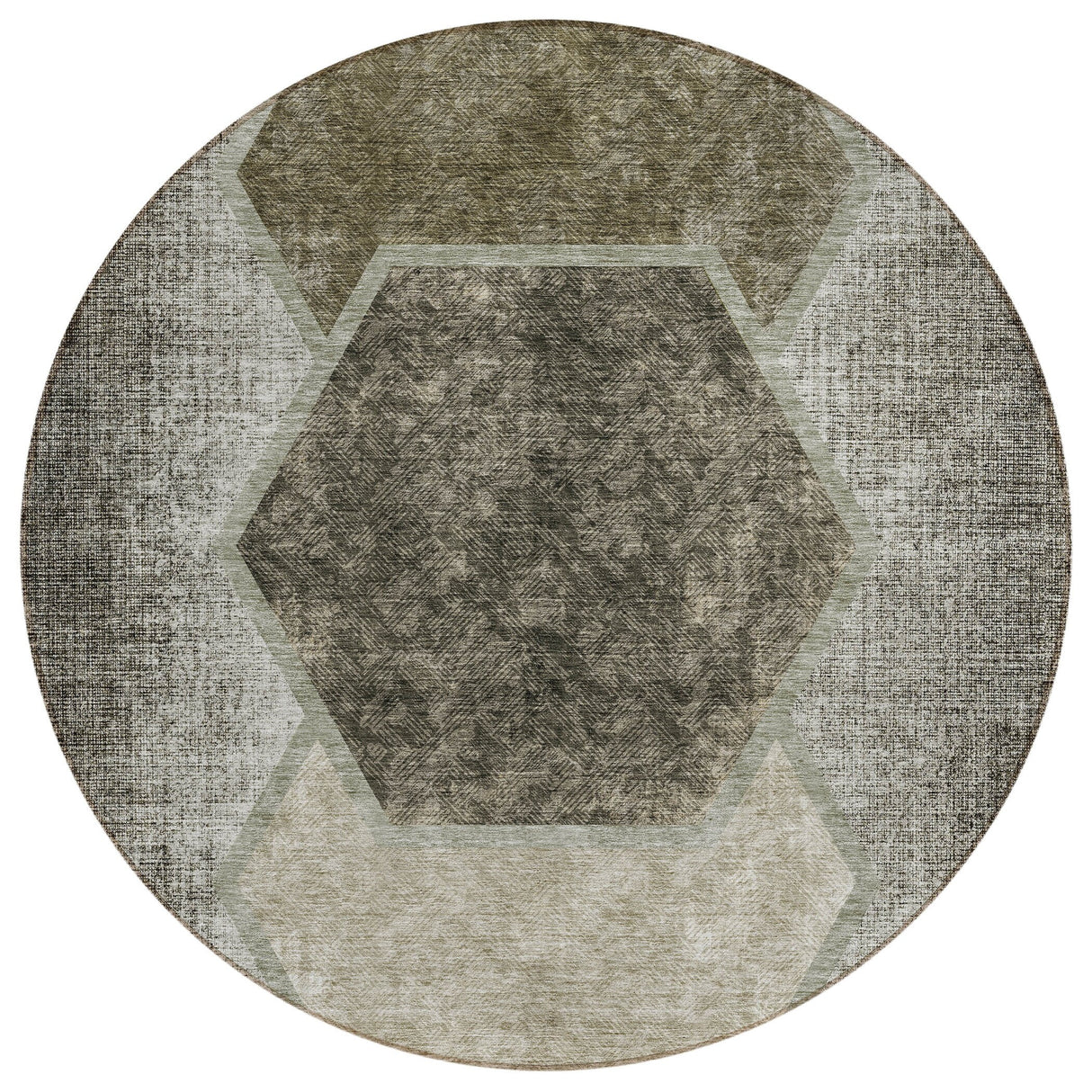 Machine Washable Indoor/ Outdoor Chantille Modern Boho Rug