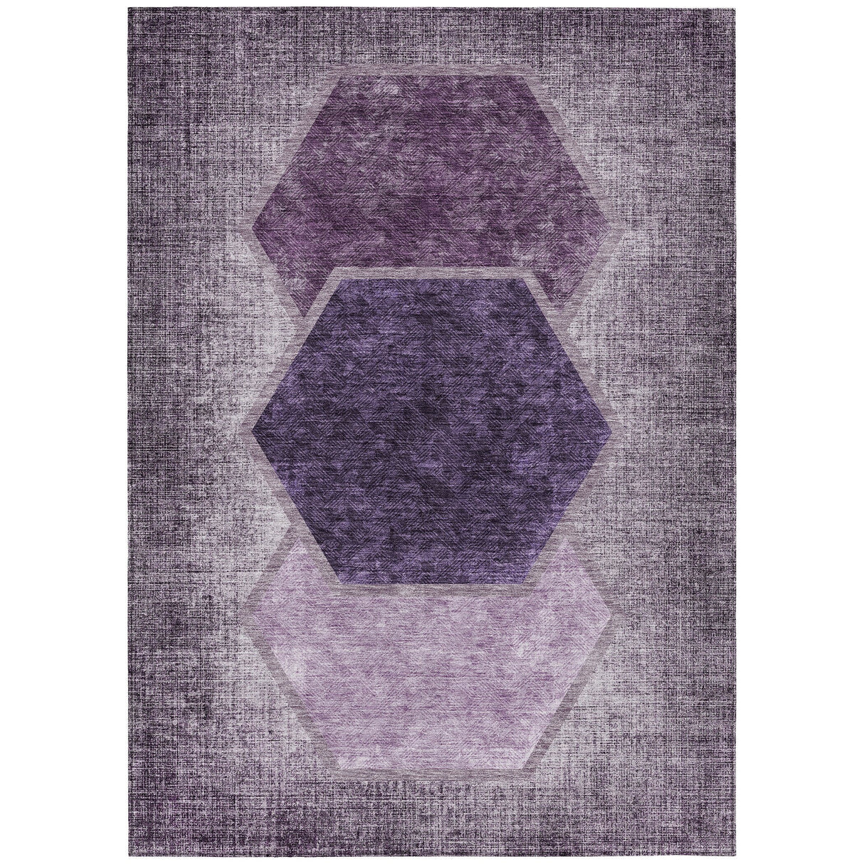 Machine Washable Indoor/ Outdoor Chantille Modern Boho Rug