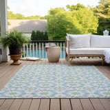 Machine Washable Indoor/ Outdoor Chantille Modern Boho Rug