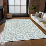 Machine Washable Indoor/ Outdoor Chantille Modern Boho Rug