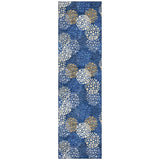 Machine Washable Indoor/ Outdoor Chantille Modern Bubbles Rug