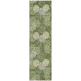 Machine Washable Indoor/ Outdoor Chantille Modern Bubbles Rug