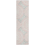 Machine Washable Indoor/ Outdoor Chantille Modern Burst Rug