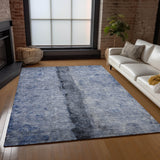 Machine Washable Indoor/ Outdoor Chantille Modern Contemporary Rug