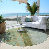 Machine Washable Indoor/ Outdoor Chantille Modern Contemporary Rug