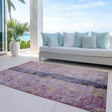 Machine Washable Indoor/ Outdoor Chantille Modern Contemporary Rug