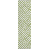 Machine Washable Indoor/ Outdoor Chantille Modern Geo Rug