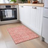 Machine Washable Indoor/ Outdoor Chantille Modern Geo Rug