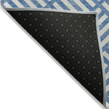Machine Washable Indoor/ Outdoor Chantille Modern Geo Rug