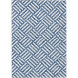 Machine Washable Indoor/ Outdoor Chantille Modern Geo Rug