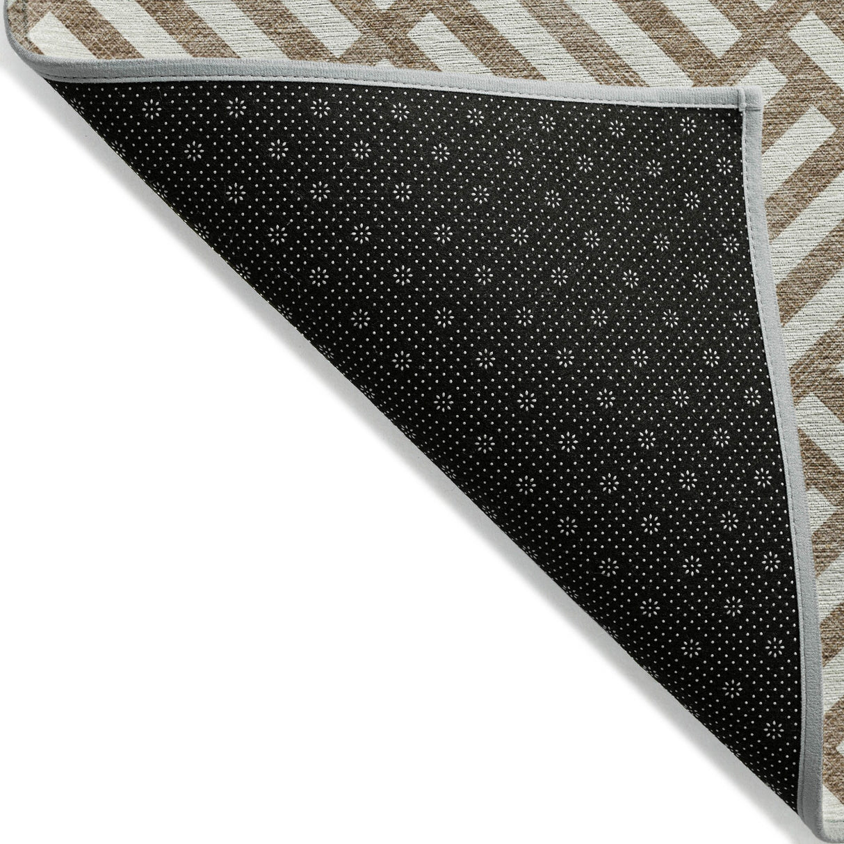 Machine Washable Indoor/ Outdoor Chantille Modern Geo Rug