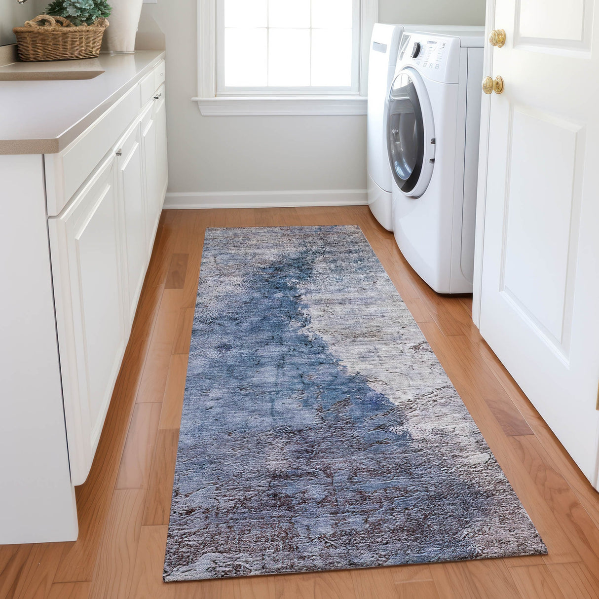 Machine Washable Indoor/ Outdoor Chantille Modern Impressions Rug