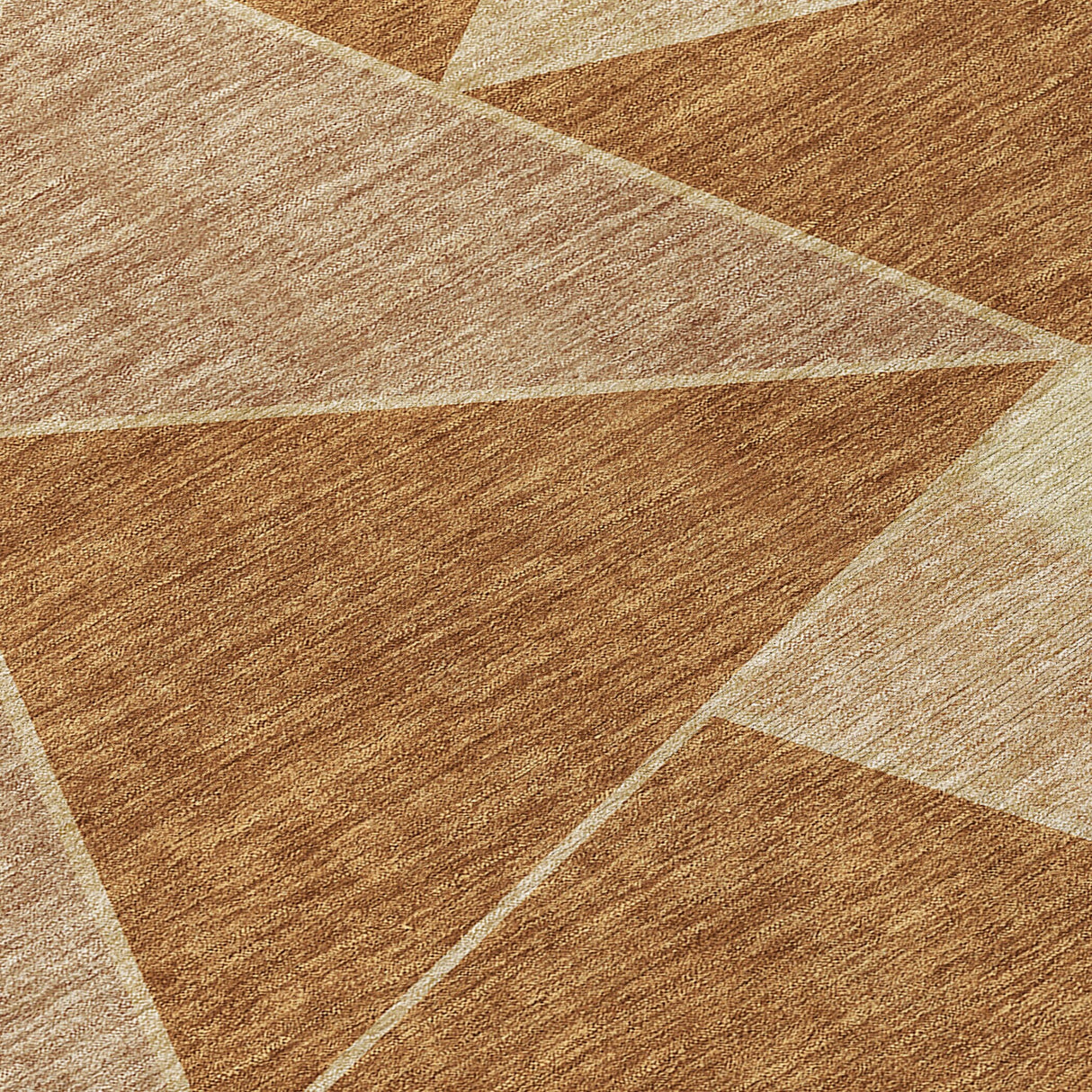 Machine Washable Indoor/ Outdoor Chantille Modern Mosaic Rug
