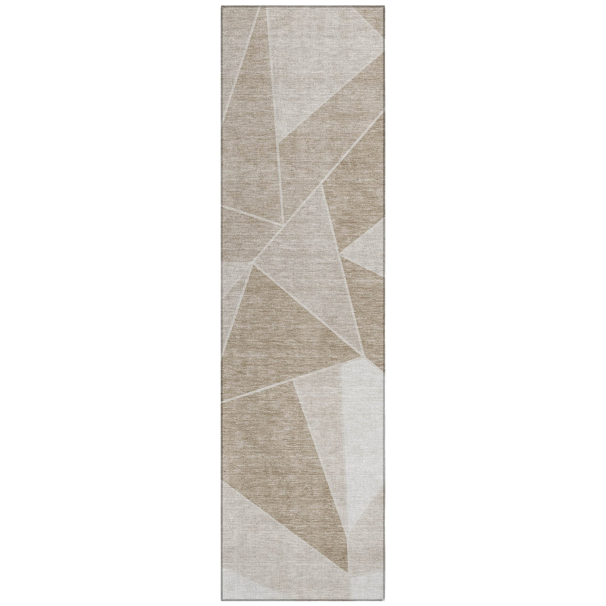 Machine Washable Indoor/ Outdoor Chantille Modern Mosaic Rug