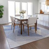 Machine Washable Indoor/ Outdoor Chantille Modern Mosaic Rug