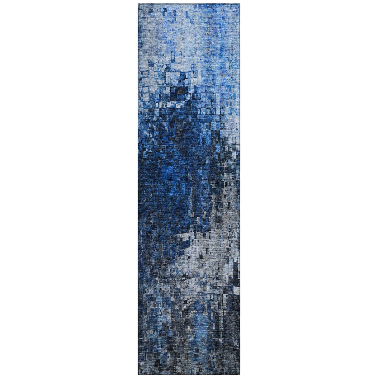 Machine Washable Indoor/ Outdoor Chantille Modern Ombre Rug