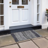 Machine Washable Indoor/ Outdoor Chantille Modern Stripes Rug