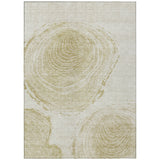 Machine Washable Indoor/ Outdoor Chantille Modern Tree Rug