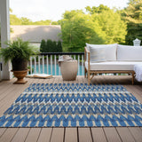 Machine Washable Indoor/ Outdoor Chantille Moroccan Boho Rug