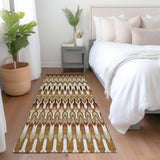 Machine Washable Indoor/ Outdoor Chantille Moroccan Boho Rug